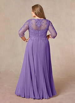 Azazie Corinne Kleider für die Brautmutter A-Linie Pailletten Chiffon Kleid Tahiti image9