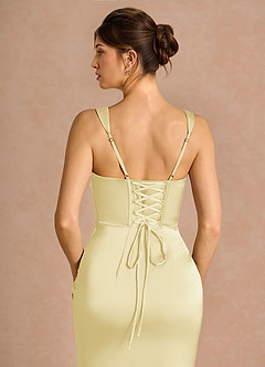 Hadiya Butter Yellow Maxi Dress image8