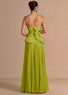 Melody Lemon Green Maxi Dress image2
