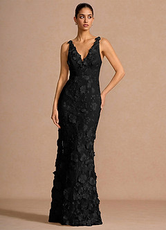 Cireth Black Maxi Dress image4