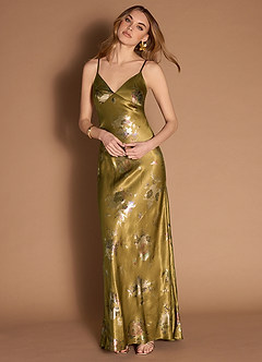 Kleid Rochelle Antikes Gold image4