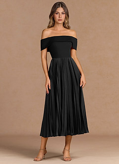 Nyx Black Midi Dress image5