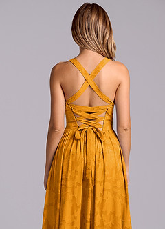 Azazie Francis Brudtärnklänningar Klä av A-Linje i Blommig Utbrändhet Korsett Knäck image8