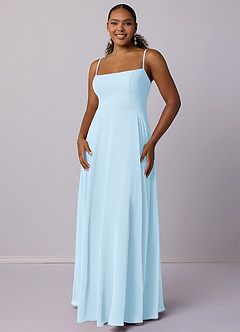 Barbie ♥ Azazie Bridesmaid Dresses A-Line Chiffon Floor-Length Dress image7