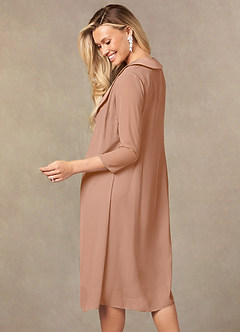 front Azazie Miriam Chiffon Wrap