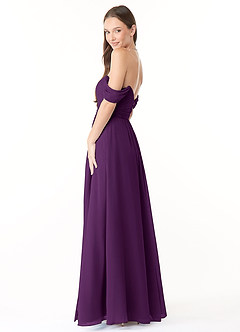 Azazie Millie Bridesmaid Dresses A-Line Sweetheart Neckline Chiffon Floor-Length Dress image5