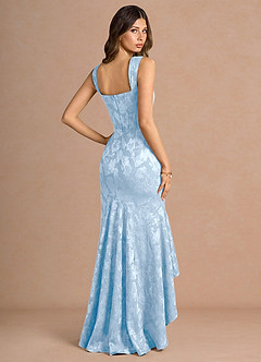 Robe Maxi Bleu Poudre Saskia image2