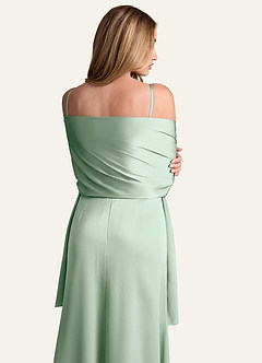 front Azazie Scialle In Raso Elasticizzato Irlanda In Colori Coordinati