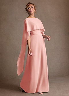 Azazie Marilla Abiti per la Madre della Sposa Abito A-Line in Chiffon Plissettato Rosetta image2