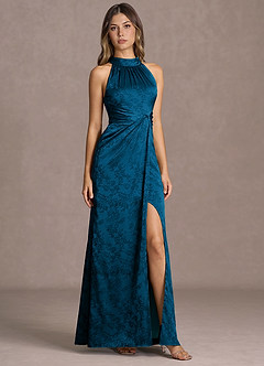 Maxi jurk Hannah Marine Zwart image5