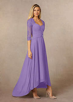 Azazie Anne Mother of the Bride Dresses Tahiti Sheath Sweetheart Sequins Lace Dress image5