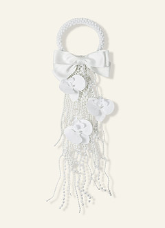 front Pearl Tassel Handheld Bouquet