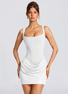 Hywel White Mini Dress image4