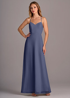 Azazie Mei Bridesmaid Dresses Stormy A-Line Chiffon Dress image3
