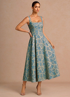 Kleid Azaria Blauer See image3