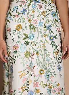 Amarie Alb Rochie midi image7