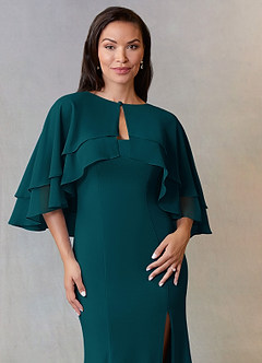 front Wickeltuch aus Chiffon von Azazie Cove