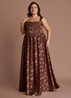 Hazel Maxi Klänning Mocha Coco image11