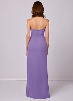 Barbie ♥ Azazie Bridesmaid Dresses Tahiti Sheath Strapless Chiffon Convertible Dress image5
