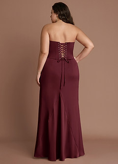 Vestido Vino Largo Sorrel image8