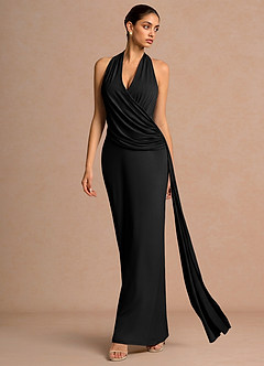 Nakia Black Maxi Dress image3