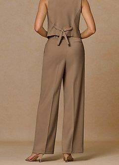 front Rowan Trufa Pantalones de rendimiento de tejido refinado