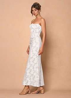 Ezrena Cream Maxi Dress image3