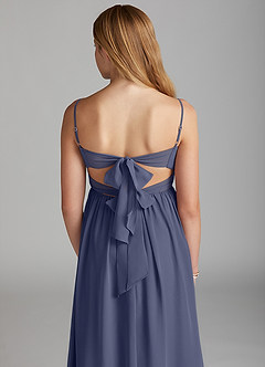 Azazie Zeya Junior Stormy A-Line Chiffon Dress image2