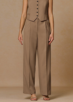 front Rowan Trufa Pantalones de rendimiento de tejido refinado