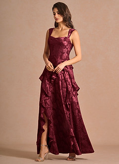 Sloane Wine Maxi Dress image4