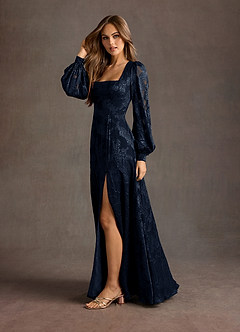 Maxi jurk Cerise Marine image4