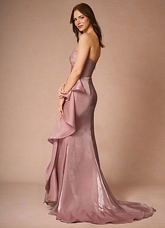 Cressidia Pink Strapless Gown image8