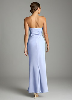 Azazie Saylor Brudtärnklänningar Klä av Sjöjungfru i Chiffong Axelbandslös Is image11