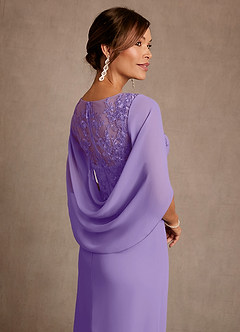 Azazie Santa Clara Mother of the Bride Dresses Tahiti A-Line Lace Dress image6