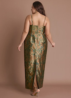 Robe Longue Sarcelle Vintage Christy image11