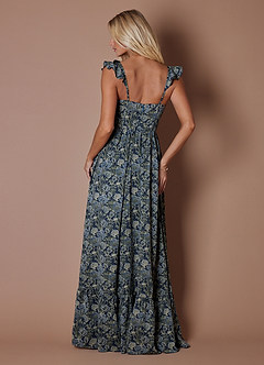 vestido Maxi Flor Índigo Kerra image2