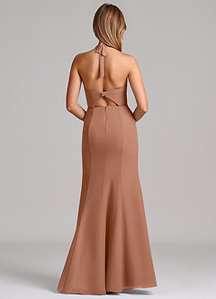 Azazie Emeria Suknie dla druhen Syrena Dekolt w kształcie serca Szyfon Do ziemi Sukienka image2