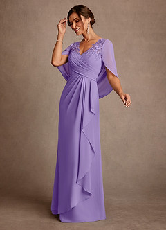 Azazie Santa Clara Mother of the Bride Dresses Tahiti A-Line Lace Dress image4