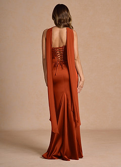 Sorrel Rust Corset Two-Piece Sets image2