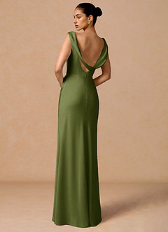 Evarine Olive Maxi Dress image2