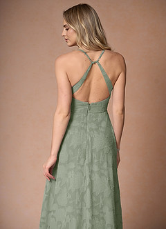 Rosalind Black Open Back Dress image7