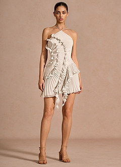 Hatsu Cream Mini Dress image4