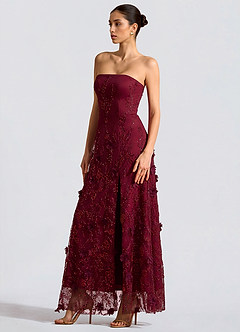 Fairuza Wine Maxi Dress image5