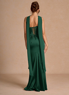Vestido Verde Esmeralda Largo Sorrel image2