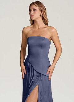Azazie Tierney Bridesmaid Dresses Stormy A-Line Strapless Chiffon Convertible Dress image2
