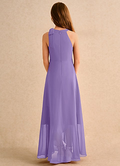 Azazie Boop Girls Formal Abiti da Ragazza di Fiori Abito A-Line in Chiffon Fiocco Tahiti image2