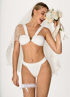 front Elara Conjunto de bikini de cintura alta