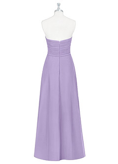 Azazie Arabella Allure Bridesmaid Dresses Lilac A-Line Sweetheart Neckline Chiffon Convertible Dress image11