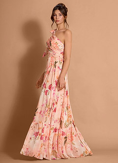 Liliana Abstract Bouquet Floral Maxi Dress image4