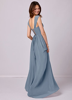 Barbie ♥ Azazie Bridesmaid Dresses Twilight A-Line Corset Chiffon Dress image4